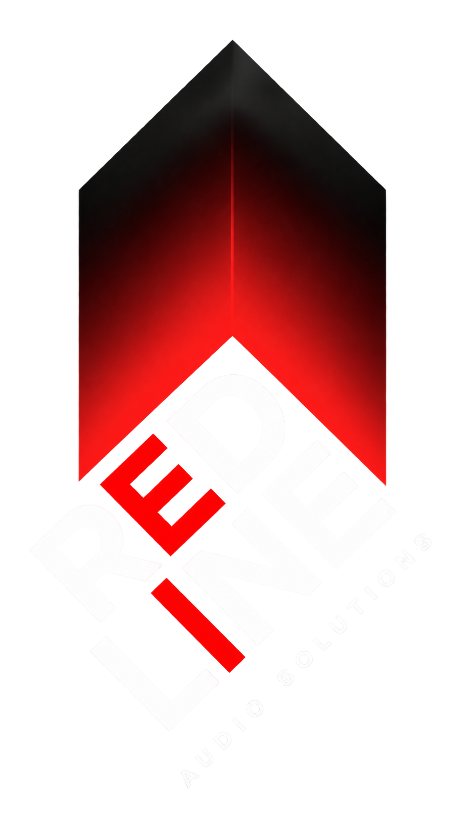 Redline Audio Solutions directional logo
